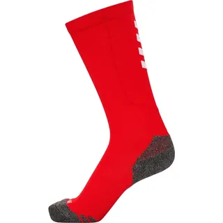 Hummel Unisex Hmlpro High Training Sock, TRUE RED/WHITE, 39-42 EU