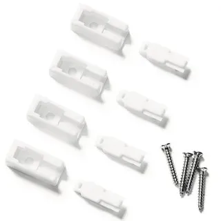 SOLUNA Spannschuh-Set für SOLUNA Plissee 4er-Set