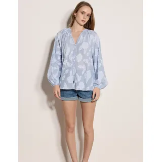 Apricot Klassische Bluse blau L