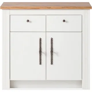 kochstation Unterschrank KS-Westminster 100 x 60 x 92 cm Weiß