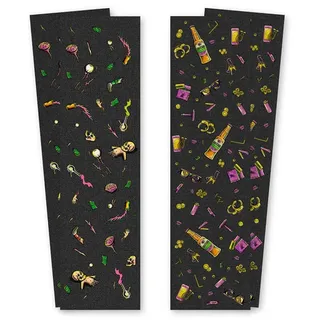 Cruzade All Over 25 9 ́ ́x33 ́ ́ Schleifpapier 4 Einheiten - Black - One Size