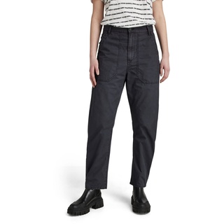 G-Star RAW Damen 3D Fatigue Boyfriend Hose, Schwarz (Caviar Vintage gd D22477-9740-D402), 31