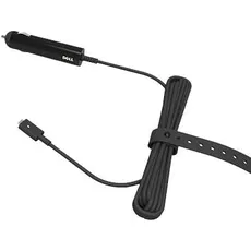 Dell Auto/Air Adapter 65W USB-C (65 W), Notebook Netzteil, Schwarz
