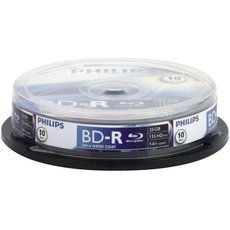 Philips Blu-Ray Recordable 25GB 6X SP (10er Spindel)