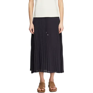 Comma, Faltenrock Damen Blau 38