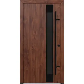 FM Türen AS68 Modell 34 1100 x2100 Nussbaum Rechts Innen Beschläge Set 01