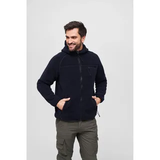 Brandit Textil Brandit Teddyfleece Worker Jacket navy, Größe 5XL