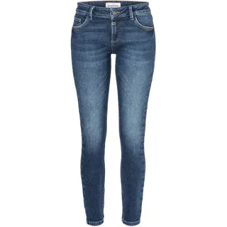 Timezone Damen Tight Aleenatz Freizeithose, Balanced Blue Wash, 30W / 32L EU