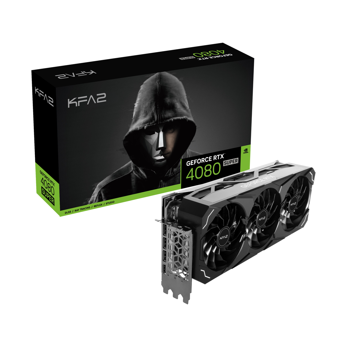 Bild von GeForce RTX 4080 SUPER ST (1-Click OC), 16GB GDDR6X, HDMI, 3x DP (48SZM6MD9STK)