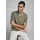 JACK JONES Herren Basic T-Shirt V-Ausschnitt Kurzarm Jersey Baumwolle Shirt mit Knöpfen JJESPLIT Farben Grün Größe M