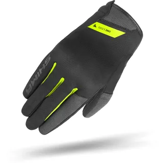 SHIMA ONE EVO Motorrad Handschuhe Herren Kurze Sommer Motorradhandschuhe Schutz Schutzkleidung Stadt Motorcycle Belüftet Verstärkt Leicht Motorbike Sommerhandschuh (Männer, Fluo, L)