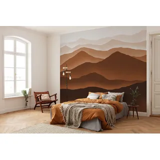 KOMAR Vliestapete »Digitaldruck Vlies - Macchiato Mountains 300 x 250 cm - Fsc , Tapeten, & Wandverkleidungen, Vliestapeten