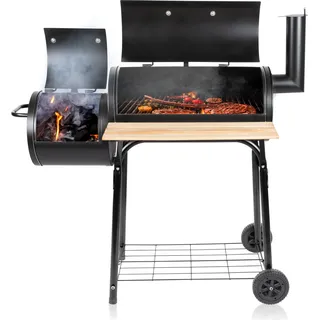BBQ Collection 2-in-1 Smoker BBQ schwarz