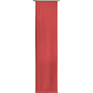 Schiebegardine WIRTH "Newbury" Gr. 2, rot, B:57cm H:175cm, Jacquard, Baumwolle, Polyester, Gardinen, Schiebegardine, Ohne Befestigungszubehör, Breite: 57 cm