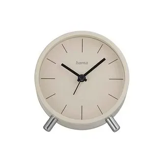 hama Funkwecker Flores beige Kunststoff 12,0 cm, Ø 11,0 cm