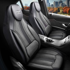 Sitzbezüge passend für Toyota Avensis in Anthrazit Grau Pilot 9.3