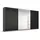Schwebetürenschrank OTELI 360 x 229 x 68 cm Grau