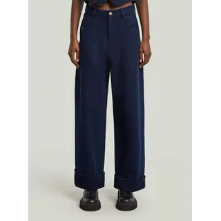 G-Star für Damen. D24134-C456-082 Jeans Roos blau (24/32), Lässig, Denim