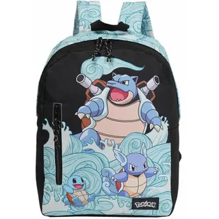 Jugend Rucksack cyp brands pokemon anpassungsfähig an Trolley squirtle wartortle blastoise - Blau