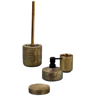 Wenko Badaccessoire-Set Rivara Gold