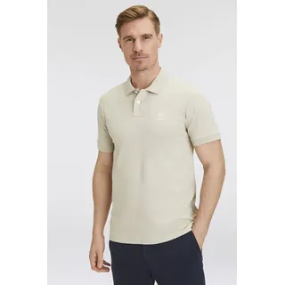 Poloshirt BOSS ORANGE "Passenger", Herren, Gr. M, beige (271 light beige), Jersey, Obermaterial: 95% Baumwolle, 5% Elasthan, unifarben, Basic hüftbedeckend, hoch geschlossener Ausschnitt, eng Bündchen, Shirts Poloshirt, mit Polokragen