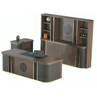 JV moebel Kommode 90 x 75 x 240 cm braun / schwarz