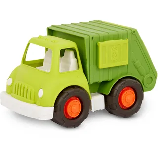 Battat – Recycling-LKW – Recycling-LKW – Spielzeug-Müllwagen – 3 Fächer für das Abfallmanagement – Spielzeugfahrzeug für Kleinkinder, Kinder – 1 Jahr +
