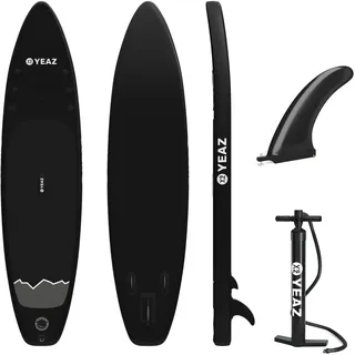 YEAZ SUP Board NELIO - EXOTRACE - 320 x 80 x 15 cm schwarz