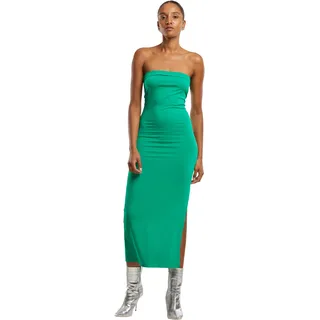Urban Classics Damen Kleid Ladies Bandeau Midi Dress, trägerloses Bandeau Kleid in Midi-Länge, Größen XS - 5XL