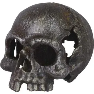 Teelichthalter Gusseisen Totenkopf