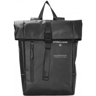 Strellson Rolltop Rucksack Stockwell 2.0 Eddie Backpack SVF Rucksäcke Schwarz