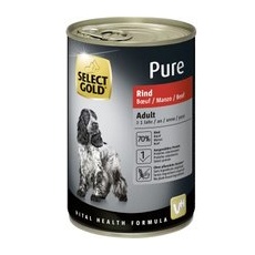 SELECT GOLD Pure Adult Rind 24x400 g