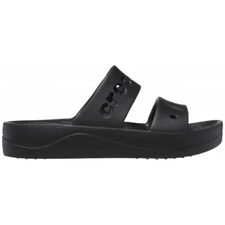 Crocs Damen Baya Platform Sandale, Schwarz, 40 EU