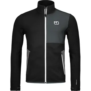 Ortovox Herren Fleece Jacke (Größe L, schwarz)