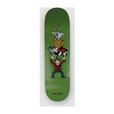 Pass Port Times Are Tough Crumble 8.5" Skateboard Deck green, grün, Uni