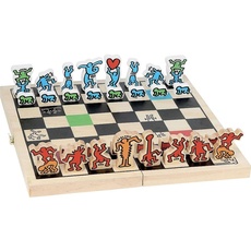 Vilac - Schachspiel, groß, Keith Haring, 9229, Mehrfarbig