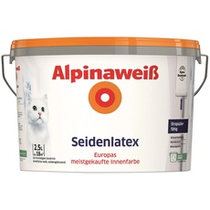 Bild Alpinaweiß Seidenlatex 2,5 Liter