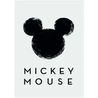 KOMAR Wandbild Minnie Mouse Silhouette 30 x 40 cm