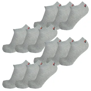 Fila Sneakersocken 3er Pack Grau 43-46