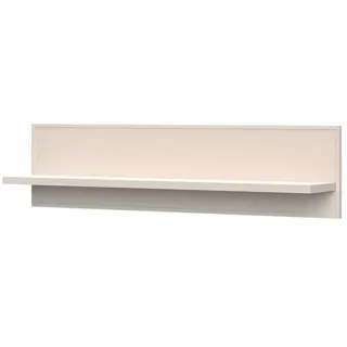 Wandregal OTTO HOME "Opera Schwebendes Regal, Wandkonsole, Wandboard", cashmere farbe, B:120cm H:30cm T:21cm, Holzwerkstoff, MDF, Regale, Wandregal, UV lackiert, Ablageboden, Wandmontiert, Breite 90 oder 120 cm