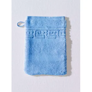 Noblesse Uni 1001 Seiftuch 30 x 30 cm mittelblau