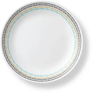 CORELLE Speiseteller Paloma 21,6 cm | Premium Essgeschirr aus einzigartigem dreifach gepresstem VitrelleTM Glas | Backofenfest bis 175°C | Mikrowellengeeignet | Gefrier- & spülmaschinenfest