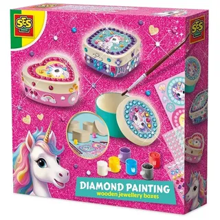 SES Creative Diamond Painting Schmuckkästchen Einhorn