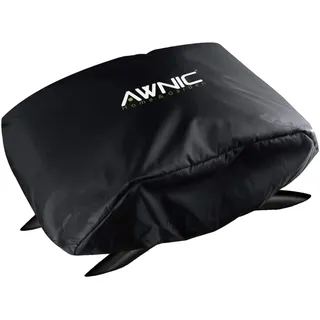 Awnic Grillabdeckung Wetterfest Gasgrill Abdeckhaube Grill Abdeckung Tischgrill Wasserdicht Reißfest 420D 88x49x32cm