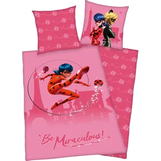 Miraculous Kinderbettwäsche »Miraculous« mit tollem Miraculous Motiv, pink