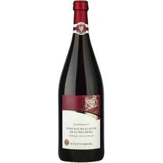 WZG Möglingen Haberschlachter Heuchelberg Trollinger mit Lemberger QW halbtrocken (1 x 1,0 l)