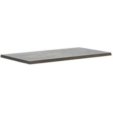 Bild Tischplatte Grau, Eichefarben - 90x6x180 cm,