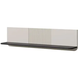 Mirjan24 Wandboard Marly Re19 , Kaschmir, Grau , Holzwerkstoff , Rechteckig , 120x30x22 cm , Wohnzimmer, Regale, Wandboards