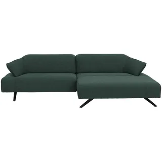 Himolla Ecksofa , Türkis , Textil , Uni , Ottomane rechts, L-Form , 276x165 cm , Blauer Engel, Goldenes M, Emas , Typenauswahl, Fußauswahl, Lederauswahl, Stoffauswahl, planbar, Sitzqualitäten, seitenverkehrt erhältlich, Hocker erhältlich, Rücken echt , Wohnzimmer, Sofas & Couches, Wohnlandschaften, Ecksofas