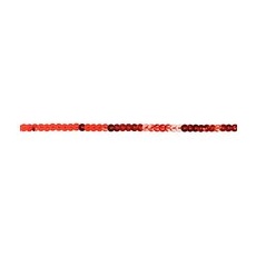 Paillettenband, rot, Breite: 6 mm, Länge: 3 m